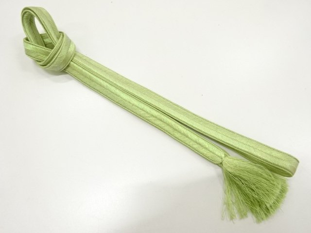 JAPANESE KIMONO / HAND-TIED OBIJIME